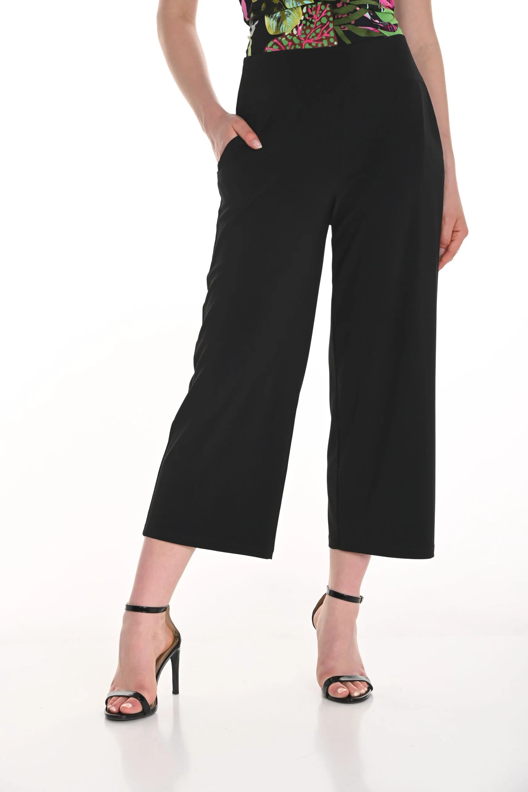 256012 - Wide Leg Crop Pant