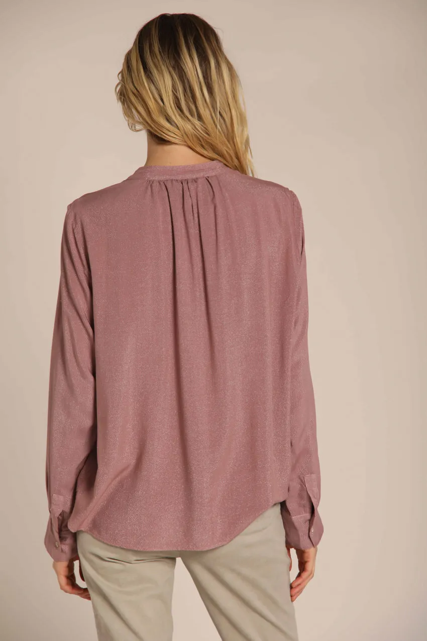 Adele women's  shirt in viscose lurex 