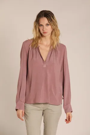 Adele women's  shirt in viscose lurex 
