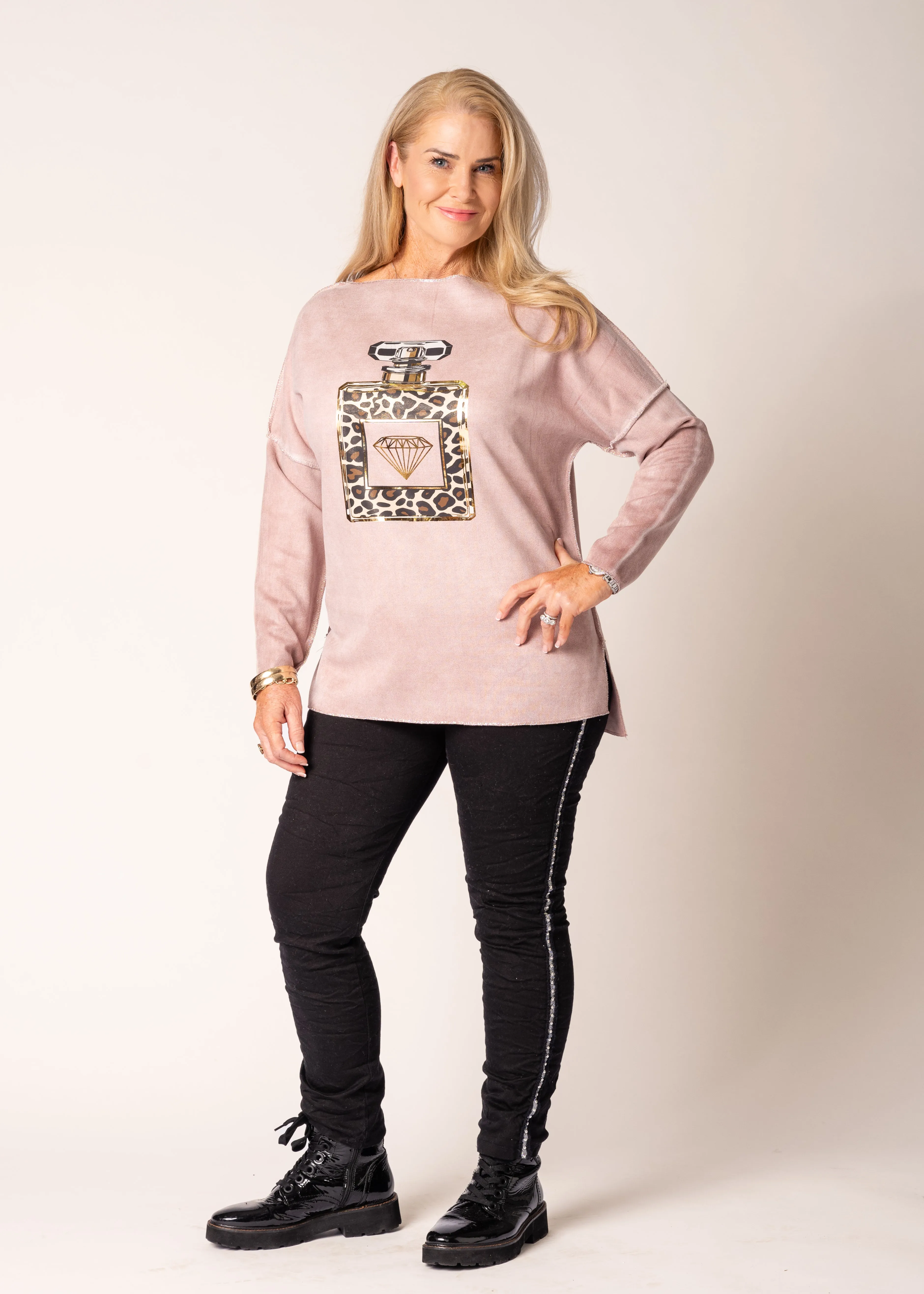 Alinda Top in Blush