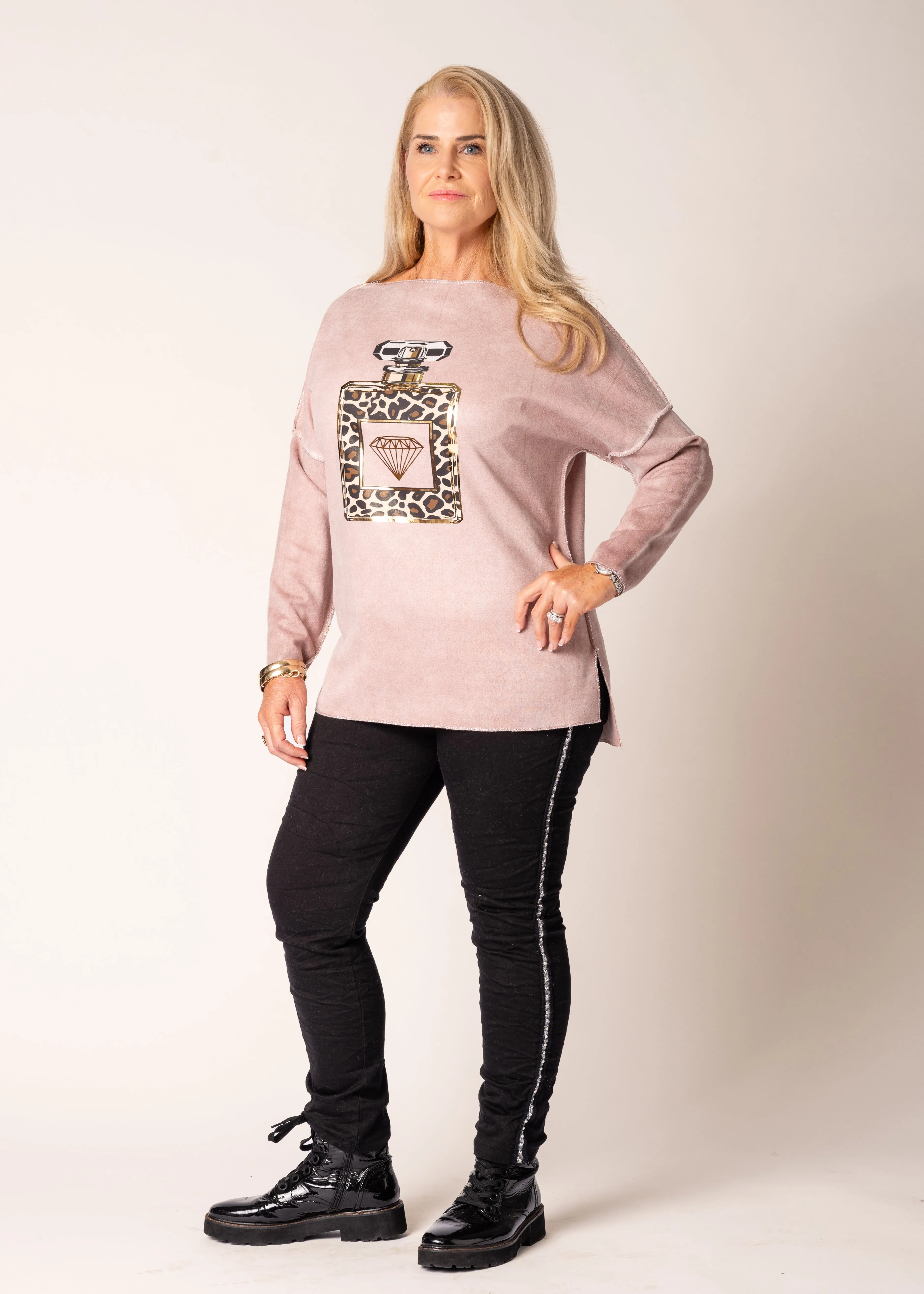 Alinda Top in Blush