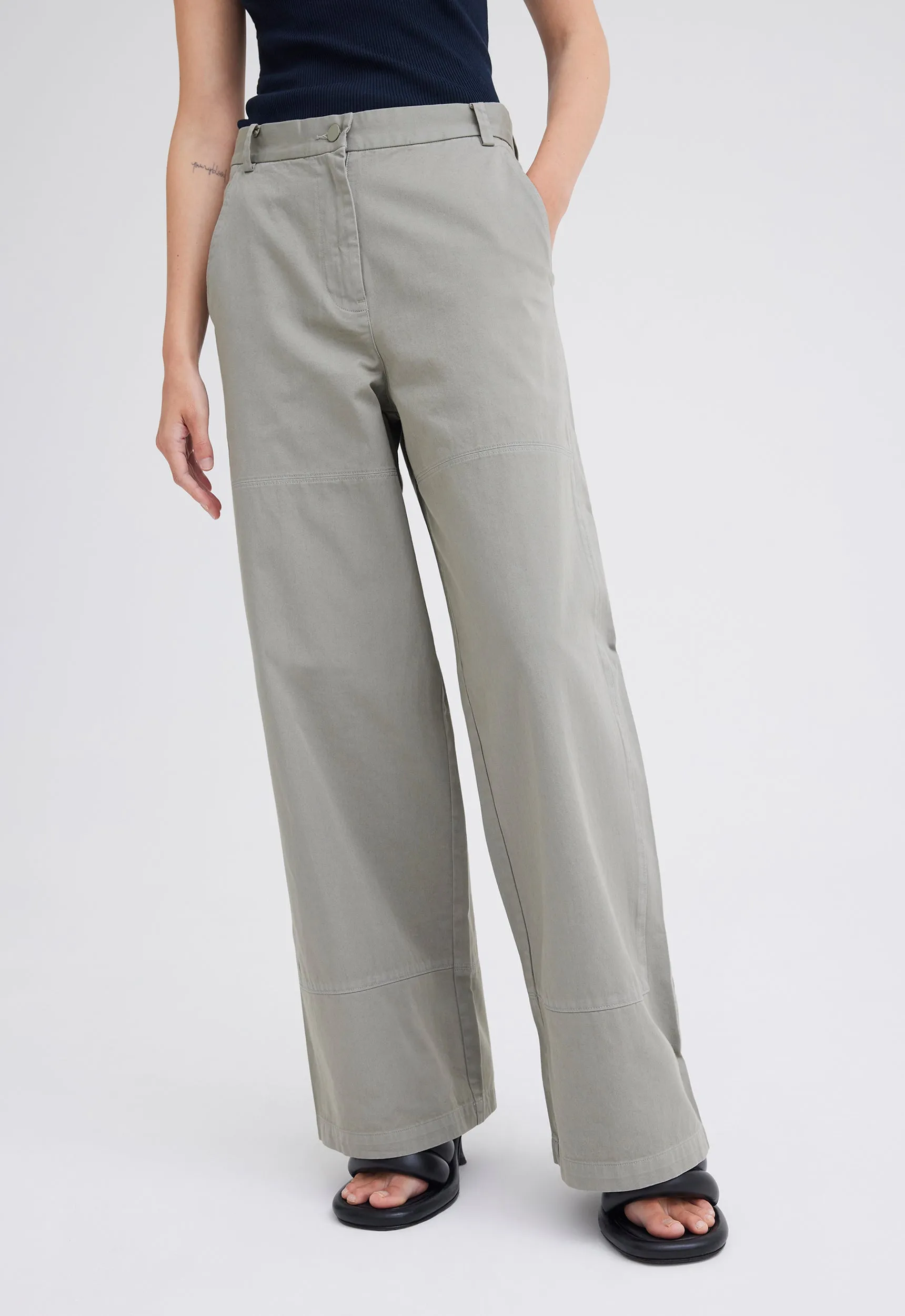 Alloy Cotton Chino Pant - Dark Meru Green