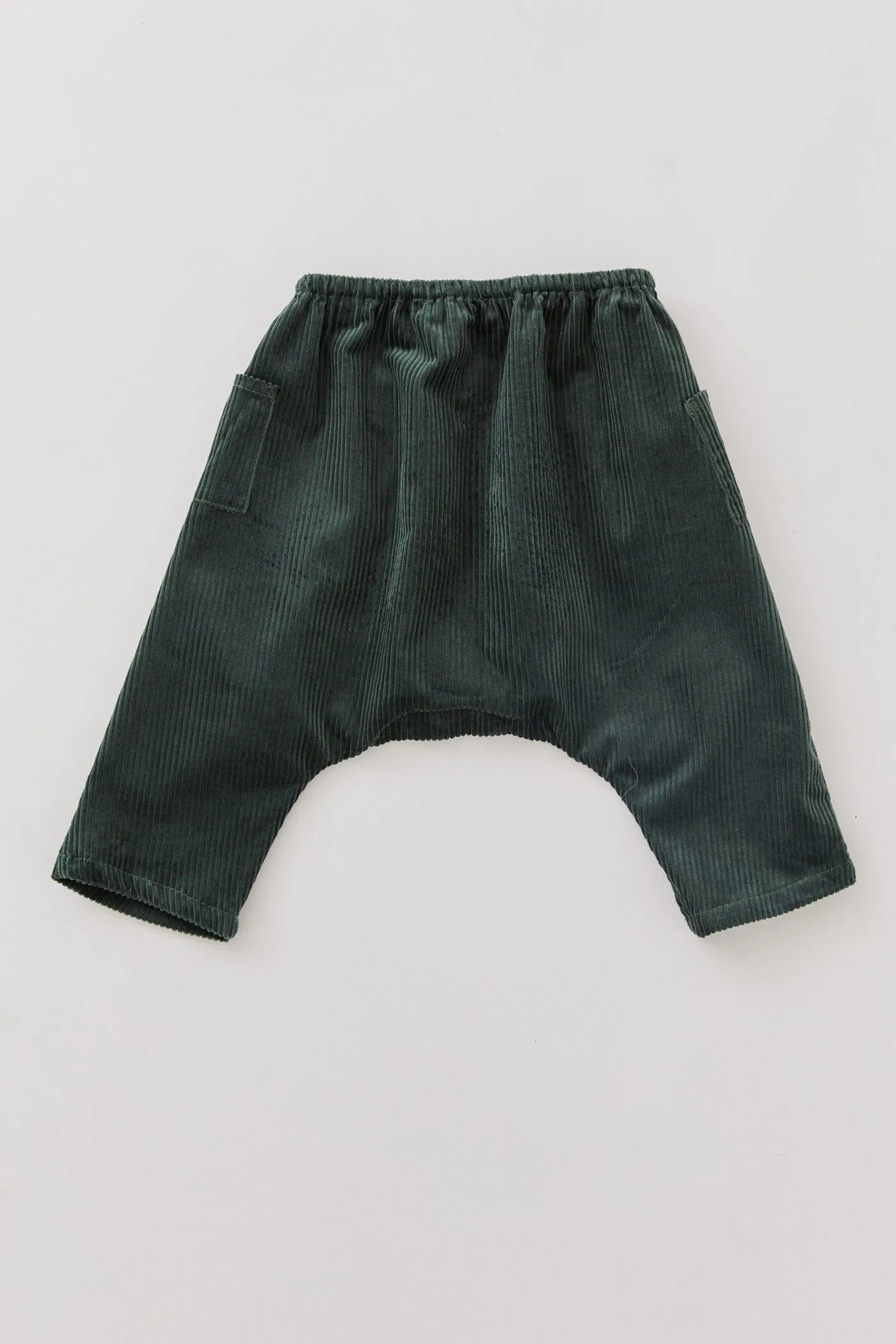 Apple Trousers - BabyCord Dark Green