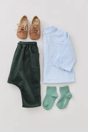 Apple Trousers - BabyCord Dark Green