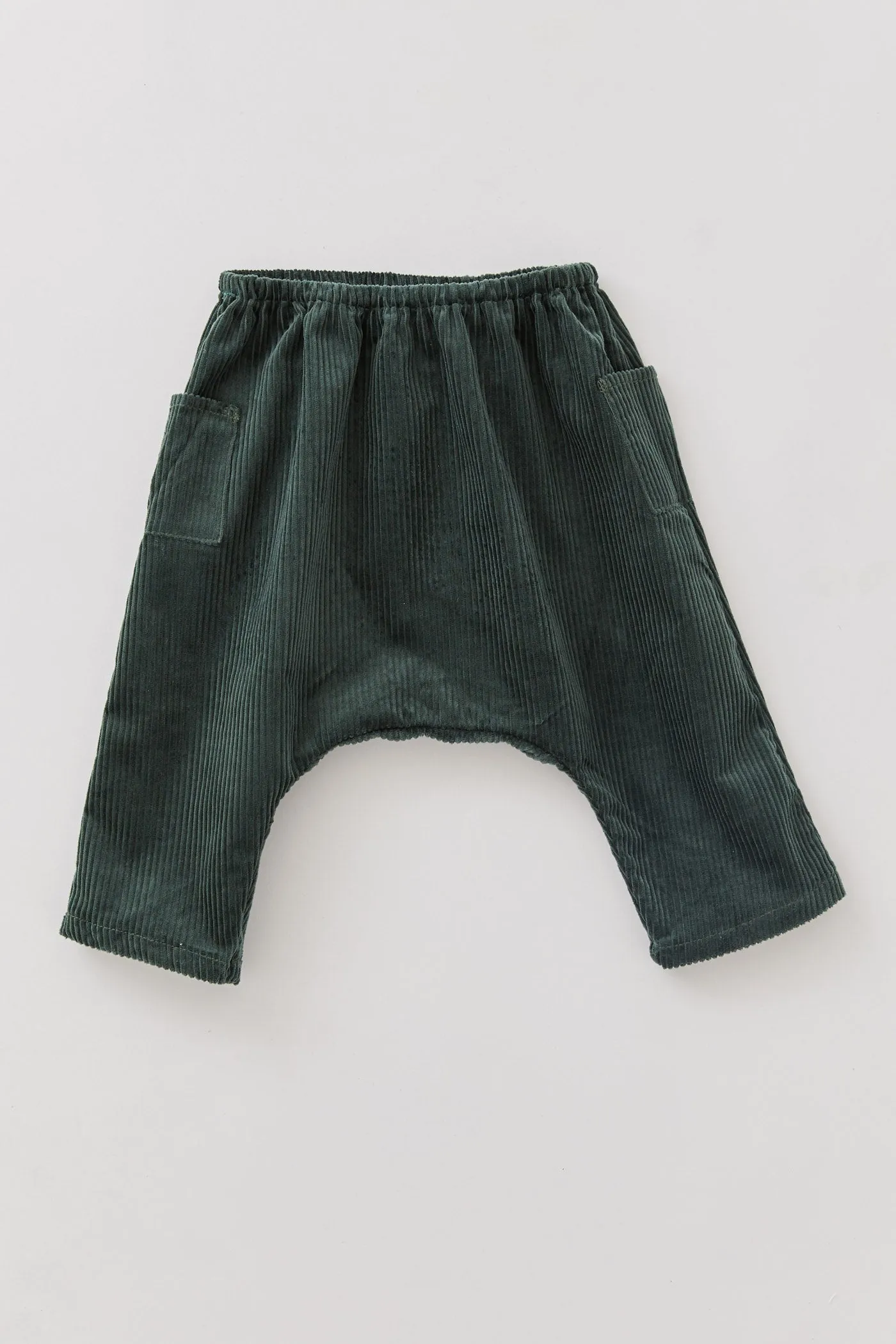 Apple Trousers - BabyCord Dark Green