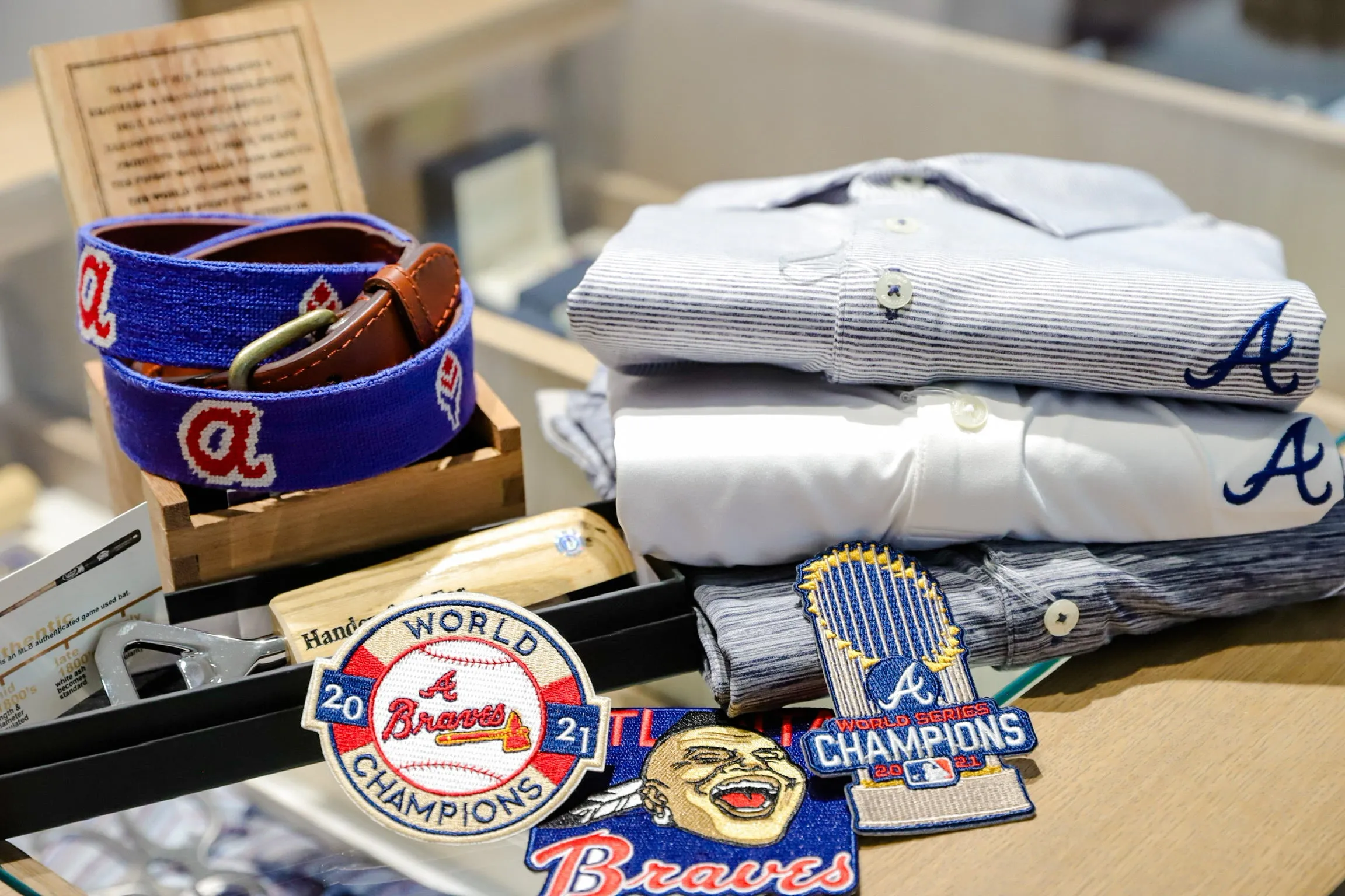 Atlanta Braves Cooperstown Belt