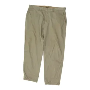 Avirex Beige Chino Trousers | Vintage Mens Designer Slacks Pants Smart Casual