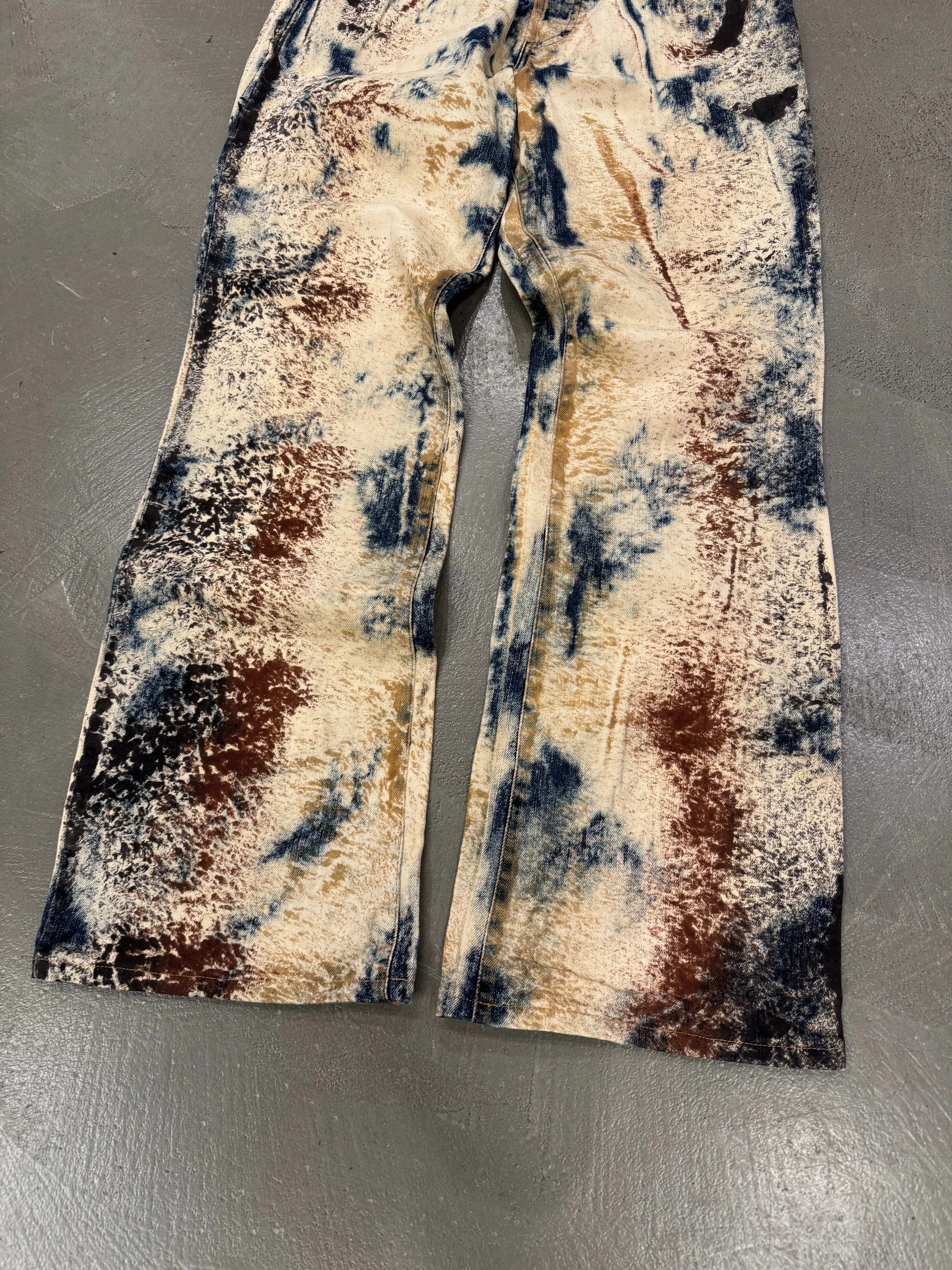 A/W2001 Roberto Cavalli rust camo pants