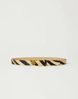 B-Low The Belt - Joshua Calf-Hair in Maxi Zebra Gold