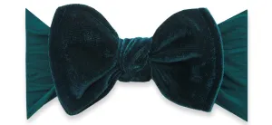 Baby Bling Pine Velvet Knot Headband