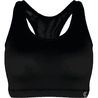 Base Compression - Cross-Back Sports Bra - Black
