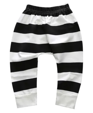 Black & White Striped Pant