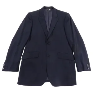 Burberry Navy Fine Two Piece Pinstripe Suit - 40