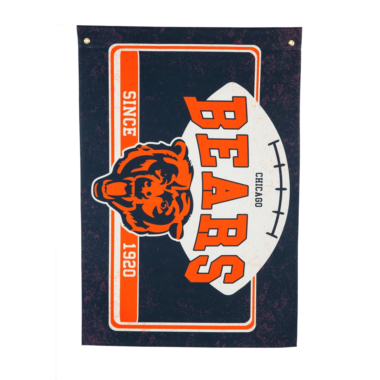 Chicago Bears, Linen Estate Flag,17l3805