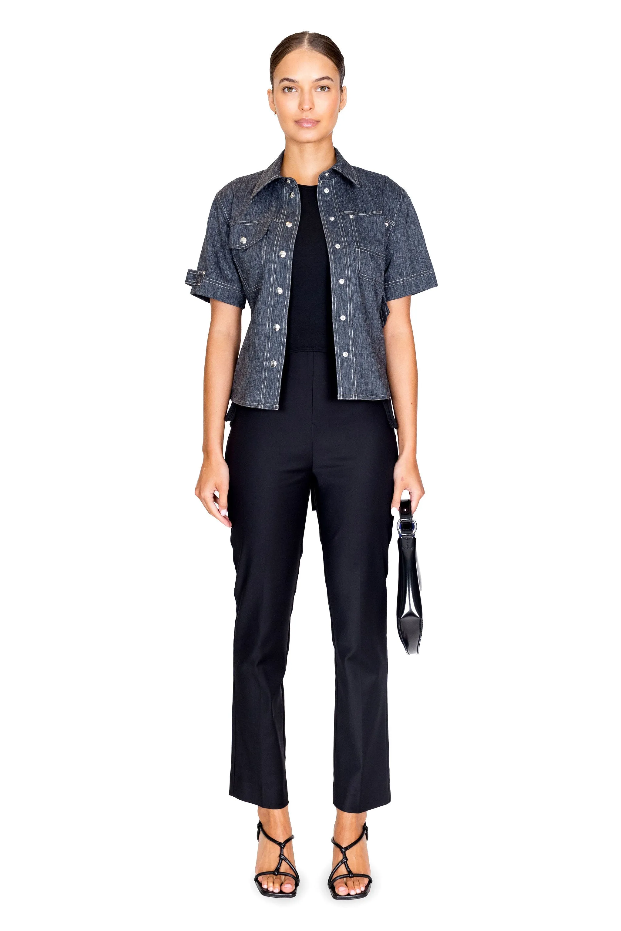 Cigarette Leg Trousers