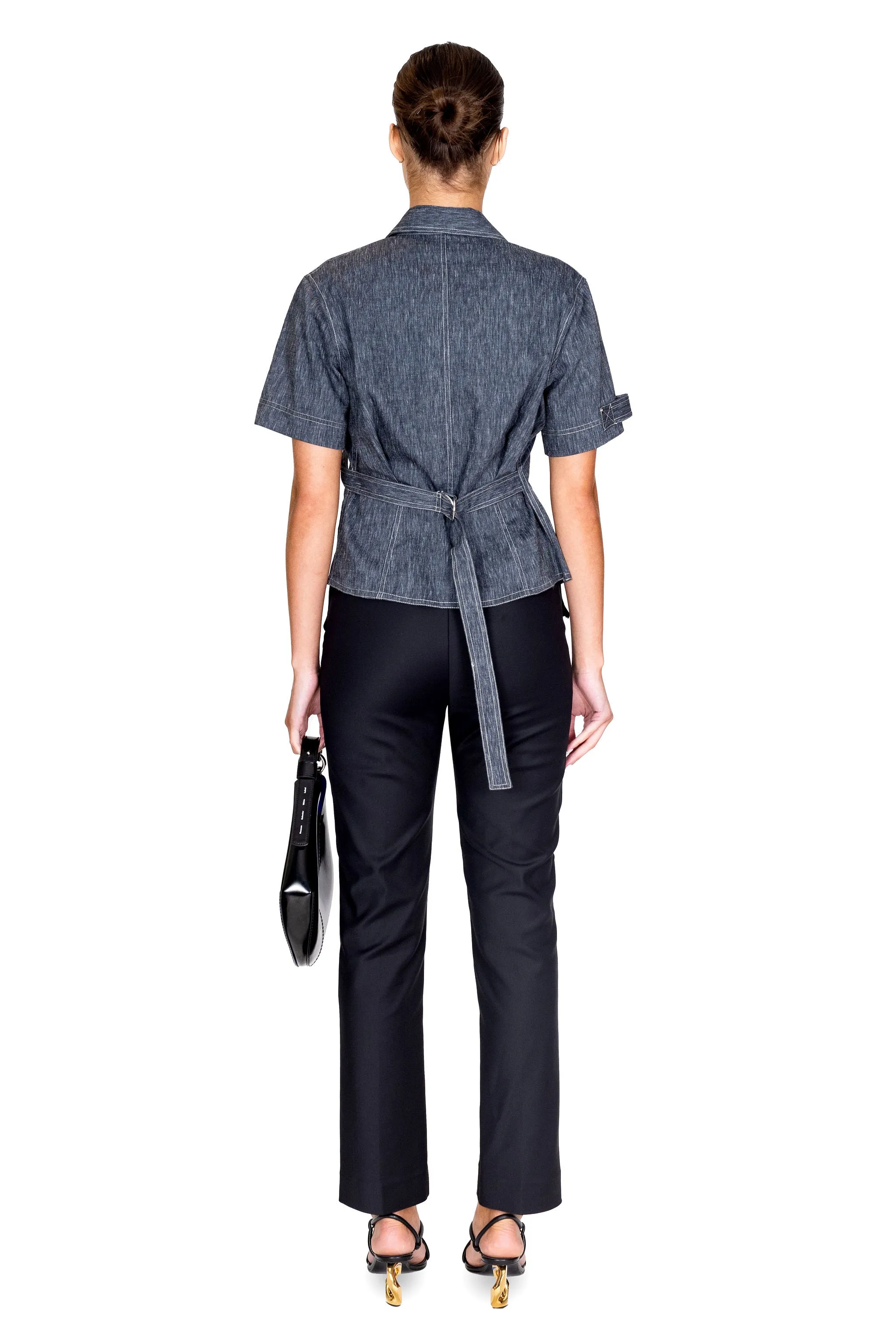 Cigarette Leg Trousers