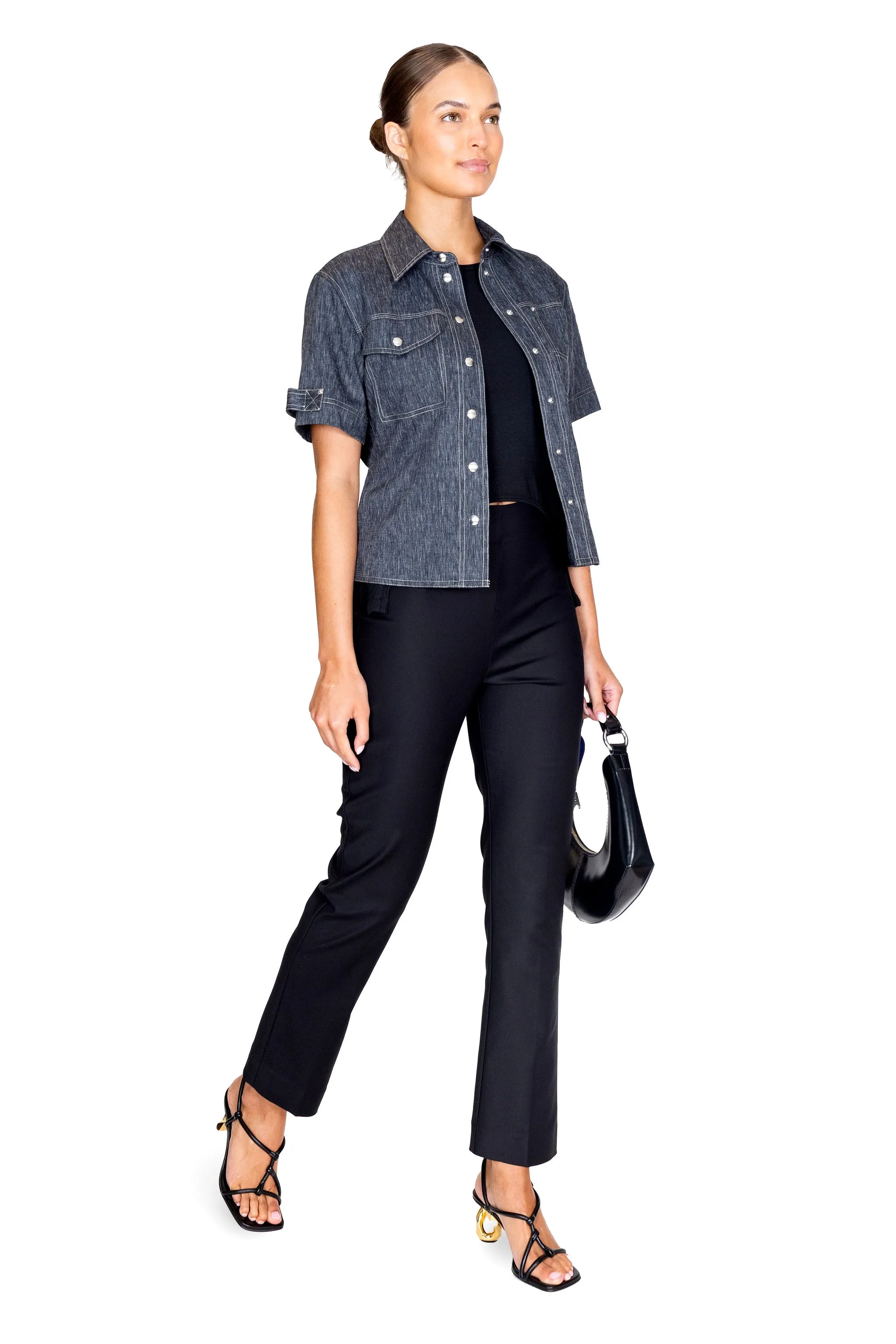Cigarette Leg Trousers