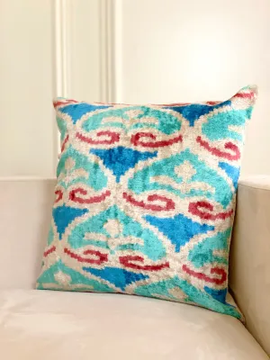 Classic Ocean Jewels Square Pillow Cover