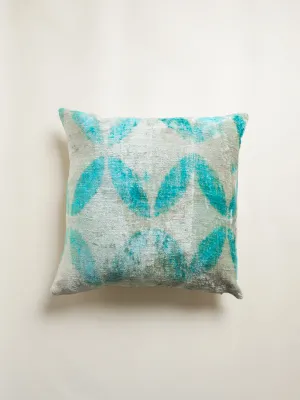 Classic Teal Breeze Square Pillow Cover