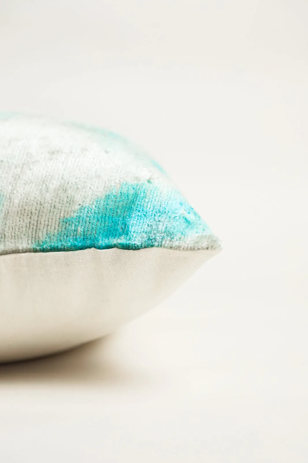 Classic Teal Breeze Square Pillow Cover