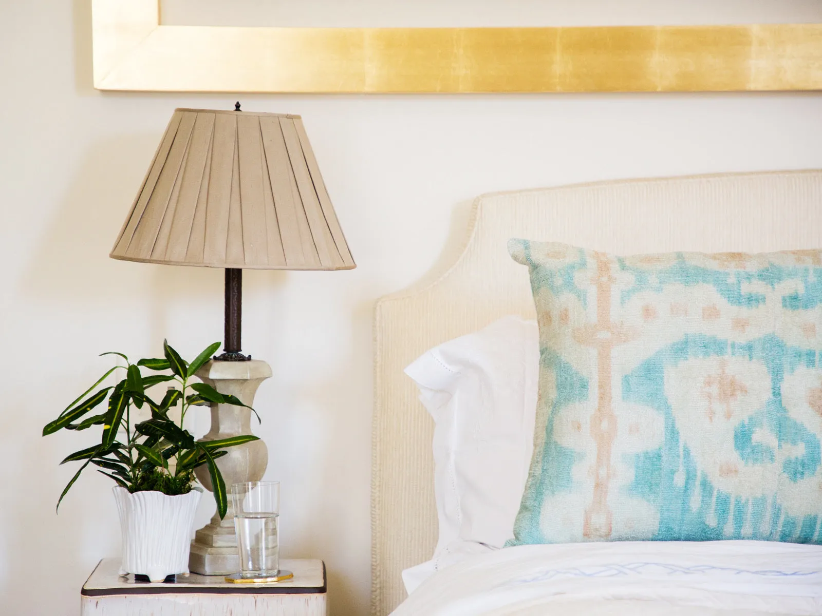 Classic Teal Zebra Square Pillow Cover