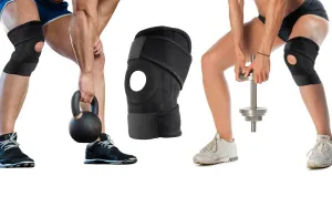Copper Infused Knee Support Recovery Sports Wrap