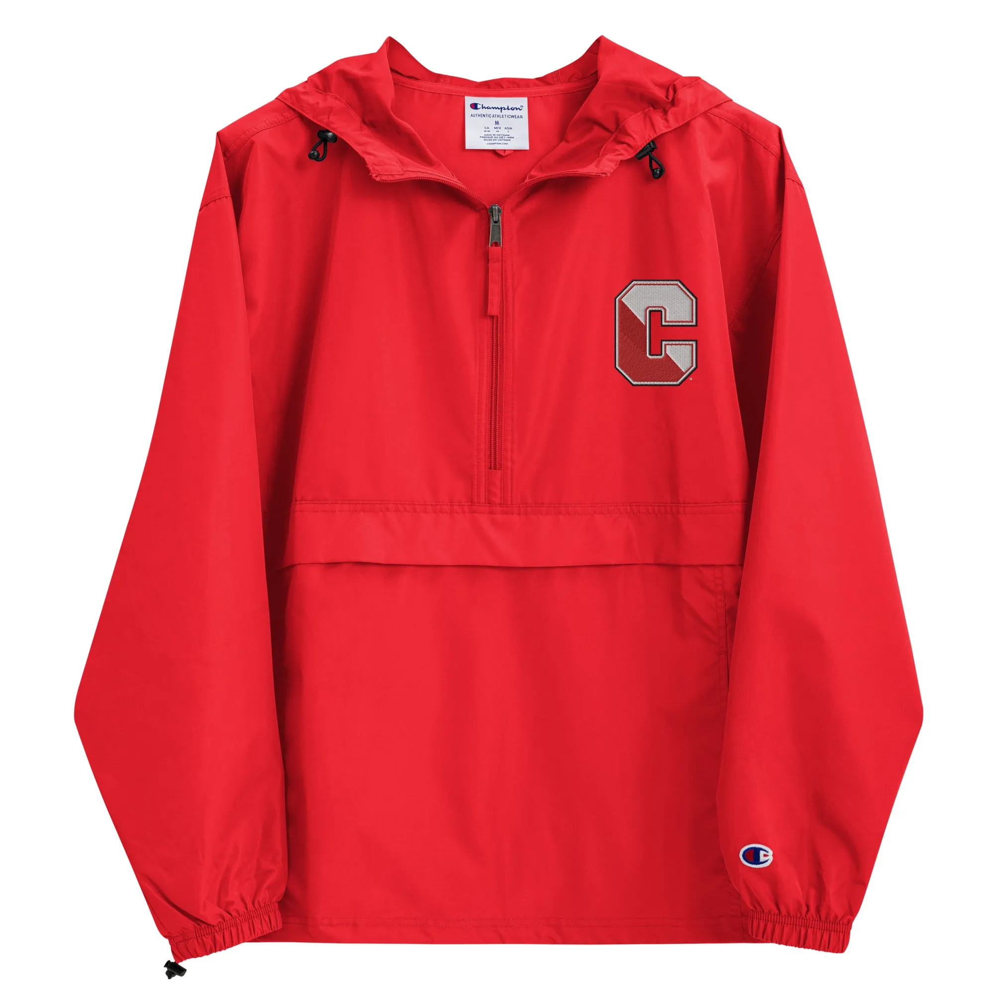 Cortland Embroidered Windbreaker Jacket