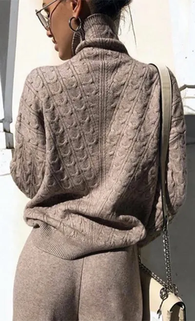 Cozy Soft Computer Knitted Co-ord Sets