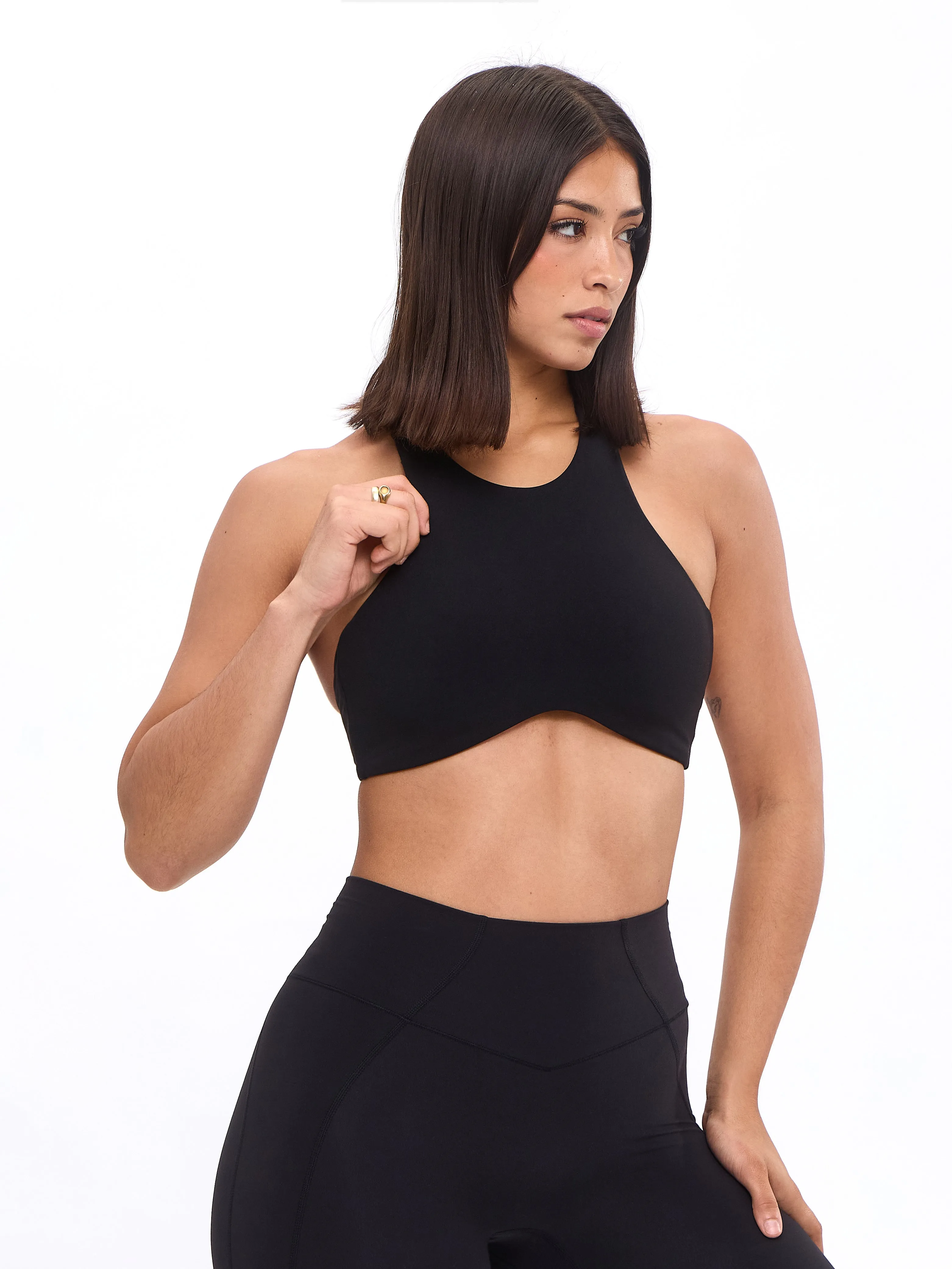 Curve Sports Bra - Onyx Black