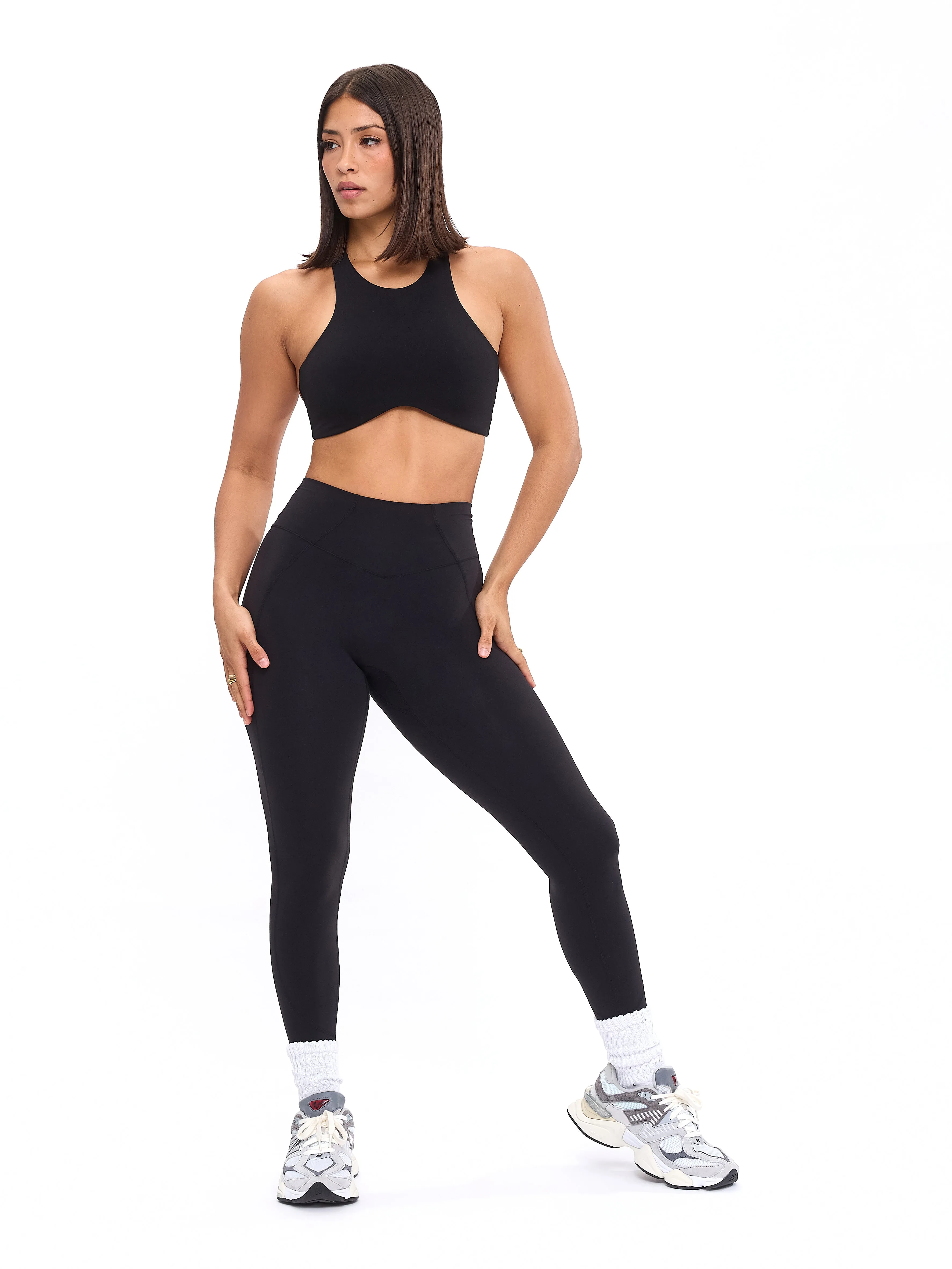 Curve Sports Bra - Onyx Black
