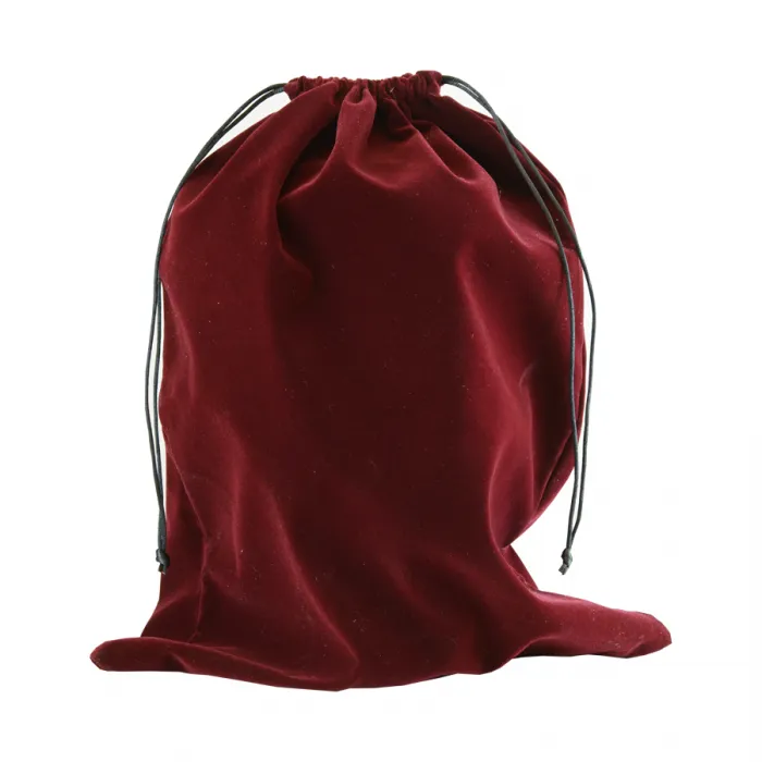 Deep Red Mother of Pearl Urn