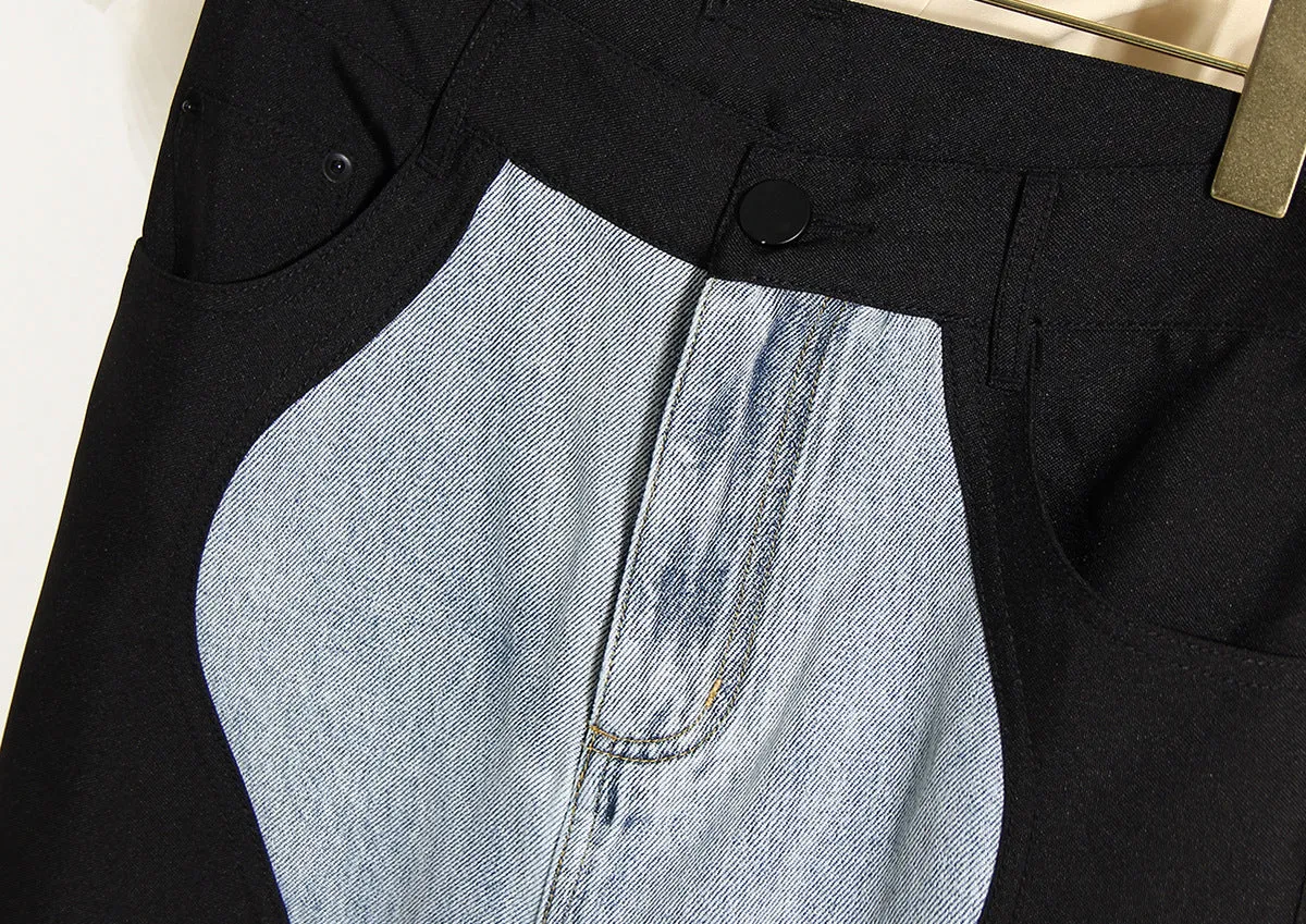 Designed Fashion Wide Legs Pants for Women
