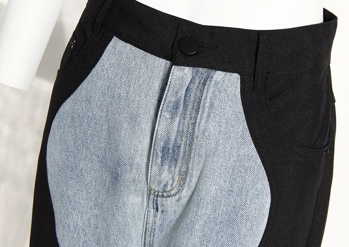 Designed Fashion Wide Legs Pants for Women