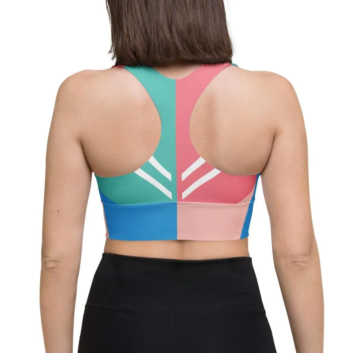 Dynasty Pastel Women's Compression Sports Bra