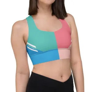 Dynasty Pastel Women's Compression Sports Bra