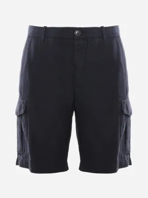 ELEVENTY - LINEN / COTTON Cargo Chino Shorts Pants  - 38W