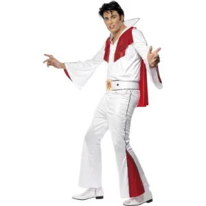 Elvis Costume Red & White