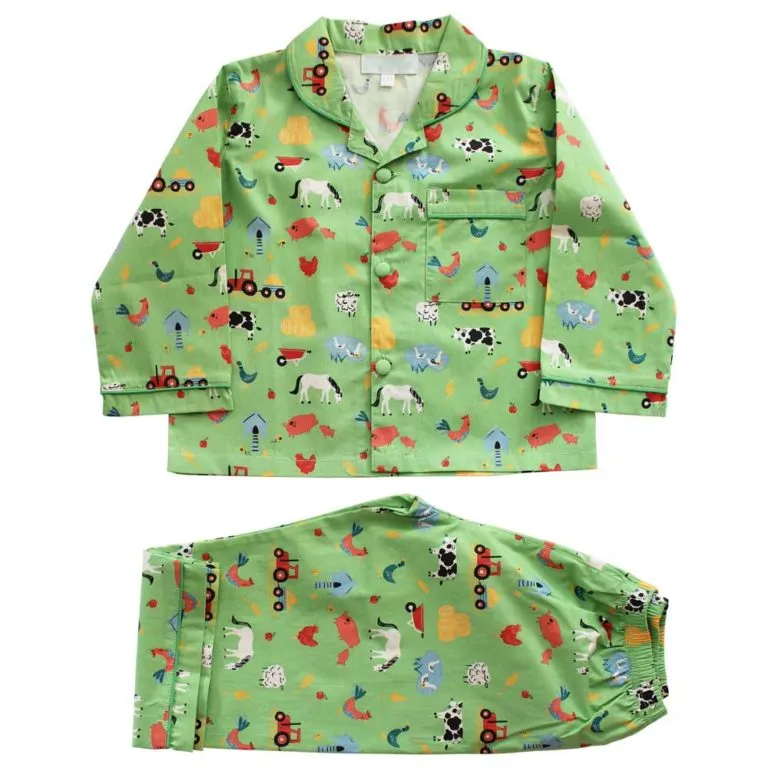 Farmyard Print Pyjamas