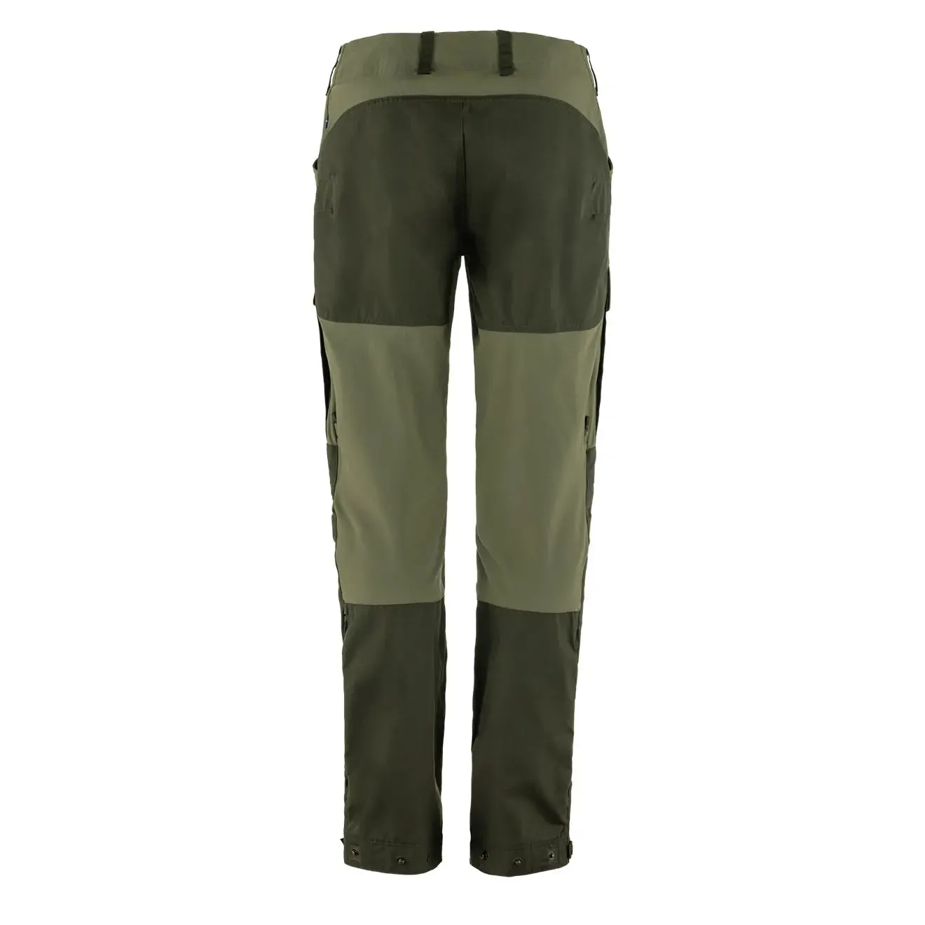 Fjallraven Womens Keb Trousers Short Leg Deep Forest / Laurel Green