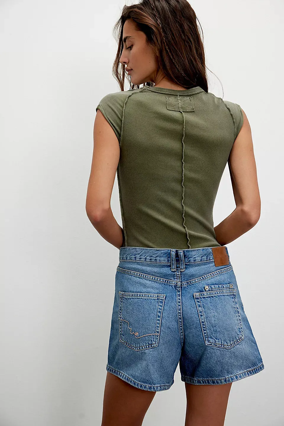 Free People TIPPI DENIM SHORT
