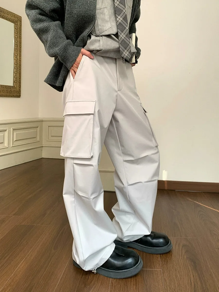 Functional Cargo Pocket Casual Pants