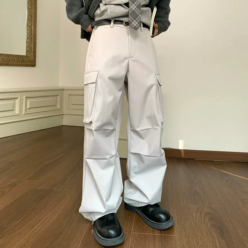 Functional Cargo Pocket Casual Pants
