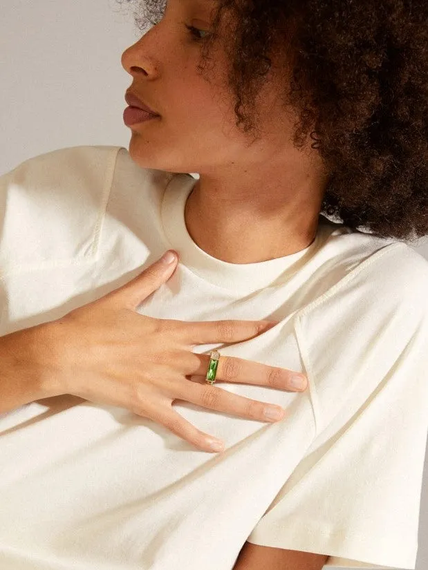HANNA SCHÖNBERG x PILGRIM Crystal Ring
