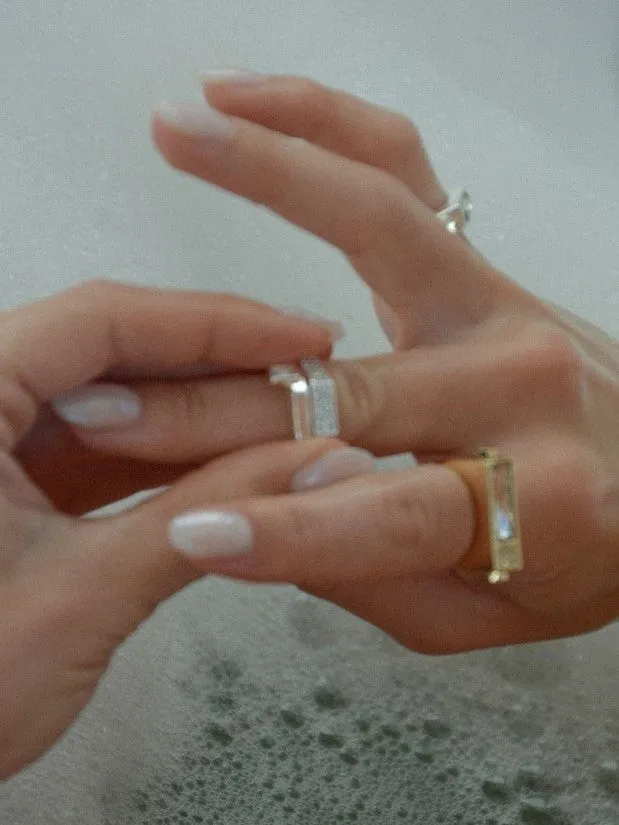 HANNA SCHÖNBERG x PILGRIM Crystal Ring
