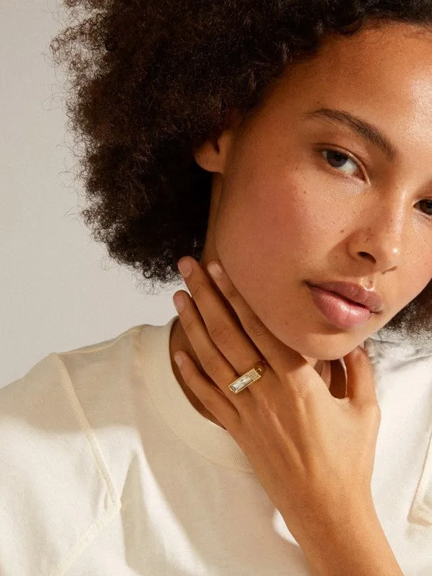 HANNA SCHÖNBERG x PILGRIM Crystal Ring