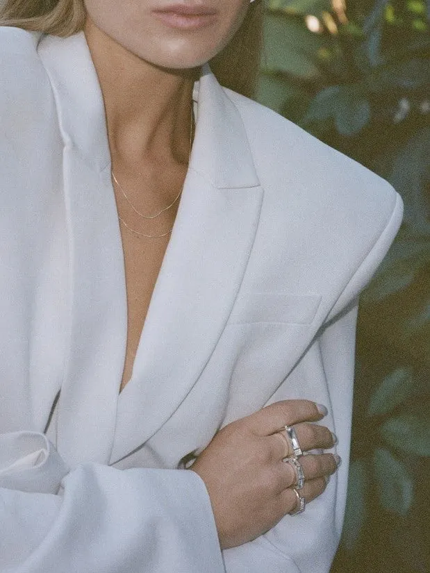 HANNA SCHÖNBERG x PILGRIM Crystal Ring