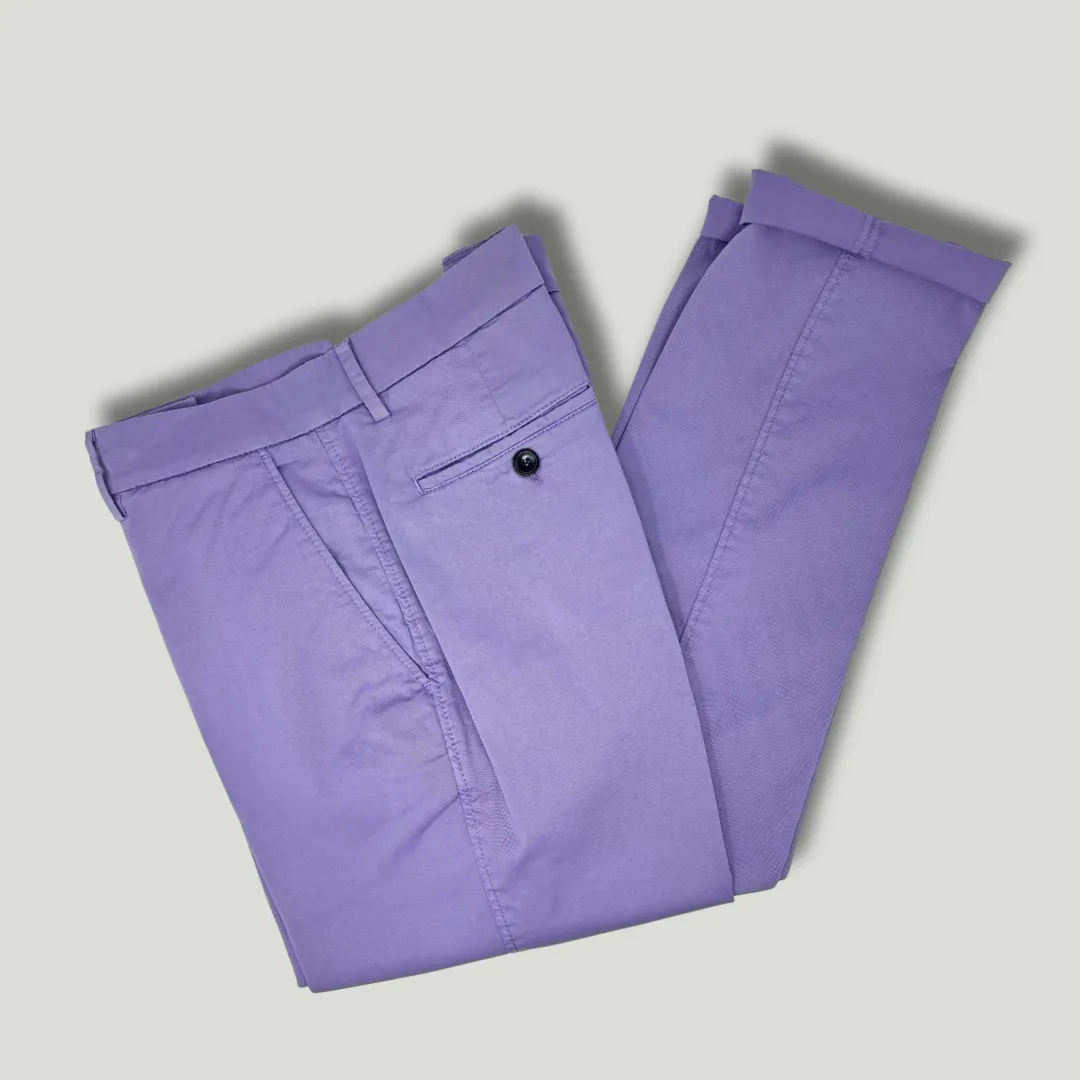 Harmont & Blaine Narrow Chino Pants - Lavender