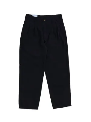 Haven Surf - Base Pleated Twill Pants - Black