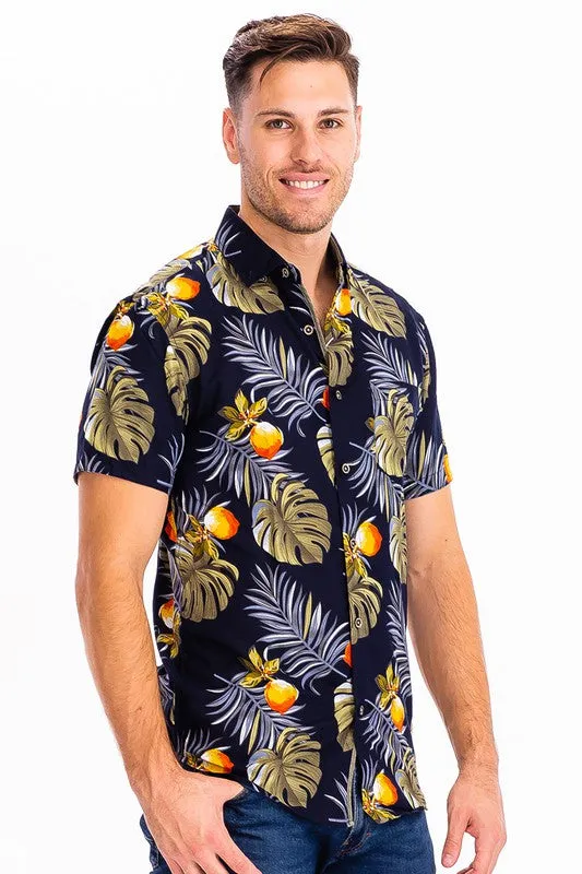 HAWAIIAN BUTTON DOWN