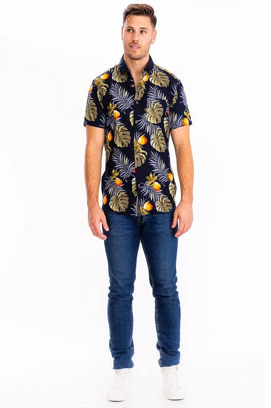 HAWAIIAN BUTTON DOWN